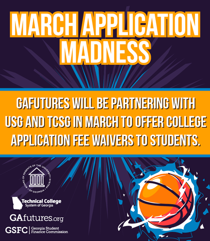  March Madness for Seniors - College Application Fees Waivered!